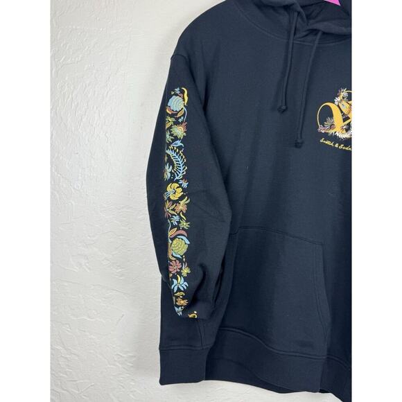 Scotch & Soda graphic Embroidered Black with print On Sleeve size Medium - Picture 4 of 10